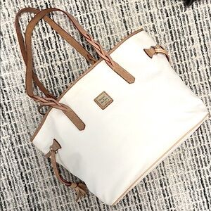 Dooney & Bourke White Tote Bag